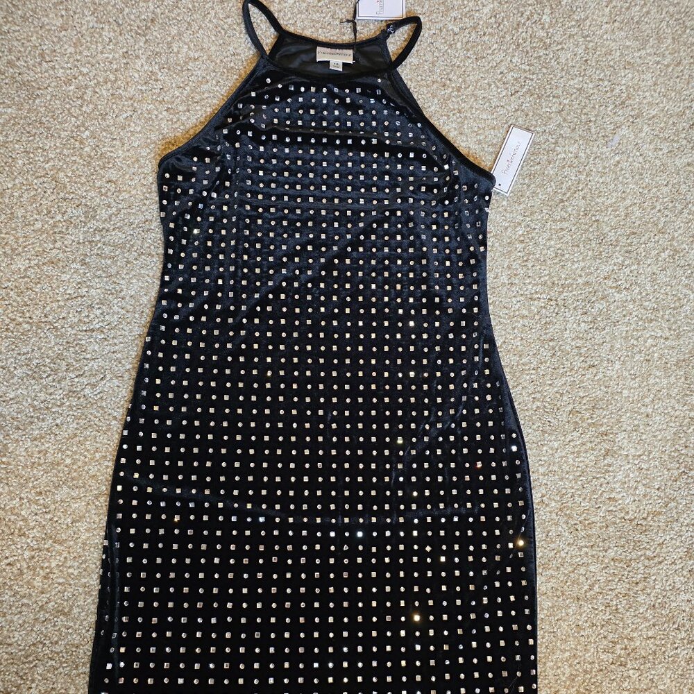 Velvet Shimmer Cocktail Dress NWT 14